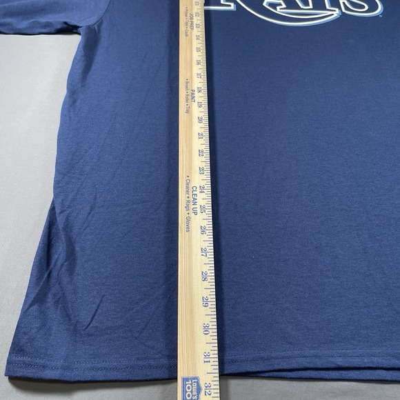 Brand New Tampa Bay Rays Shirt Men's XXL Blue‎ Short Sleeve #1 Dad NWT - Picture 5 of 5